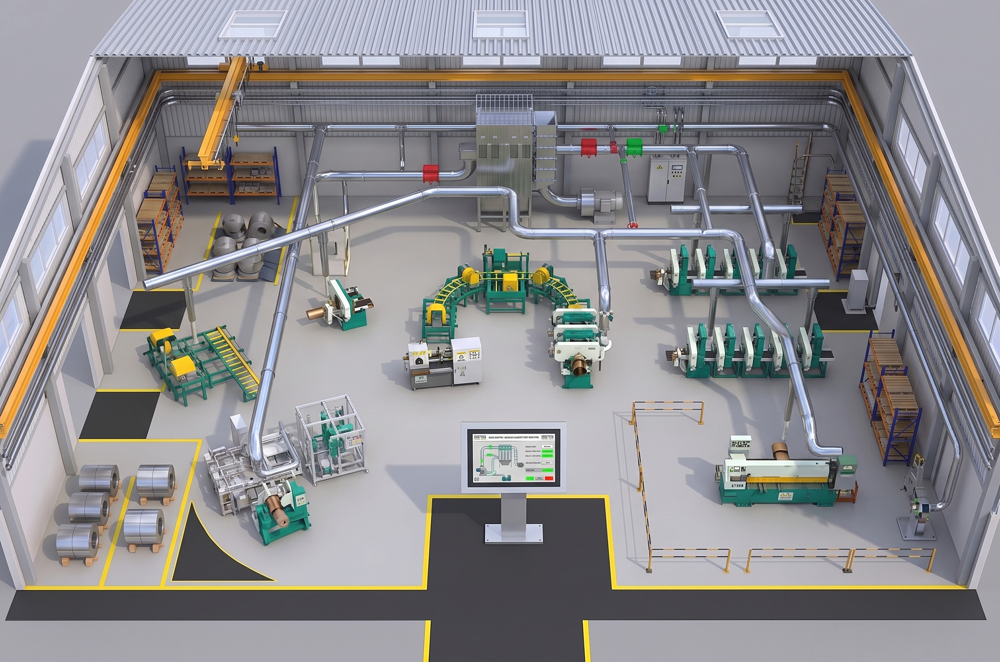 ระบบดูดฝุ่นอุตสาหกรรม (Industrial Vacuum & Dust Collection)